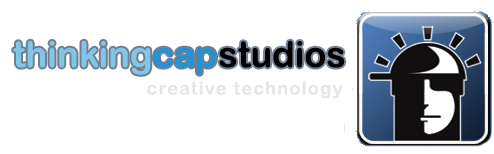 Thinking Cap Studios will be back online as soon as possible. Under Renovations. We've just popped out to look at wallpaper...